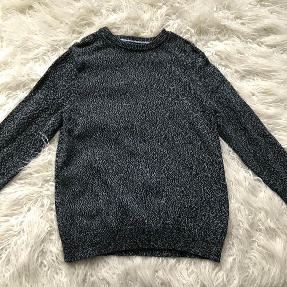 BANANA REPUBLIC BLUE AND‎ NAVY KNIT SWEATER - Picture 1 of 9
